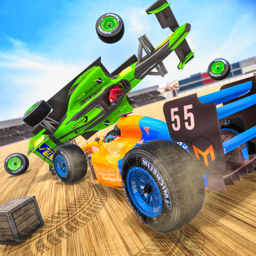 Formula Car Crash Derby Game – Extreme Formula Car Racing Stunt