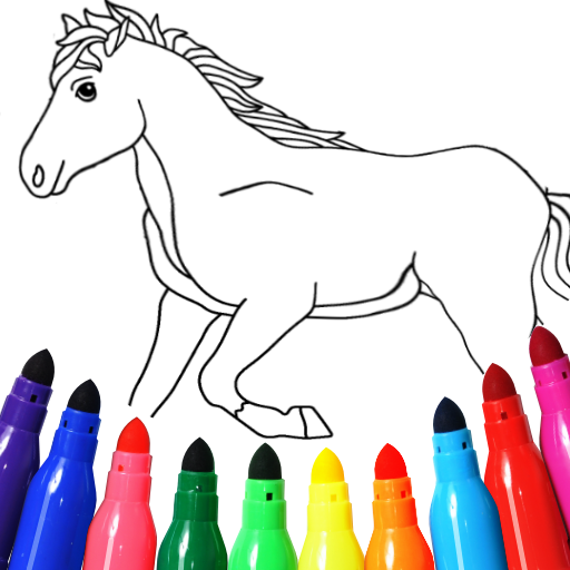 ???????????? ???????????? Horse coloring pages game ???????? ?????????????? | ??????????