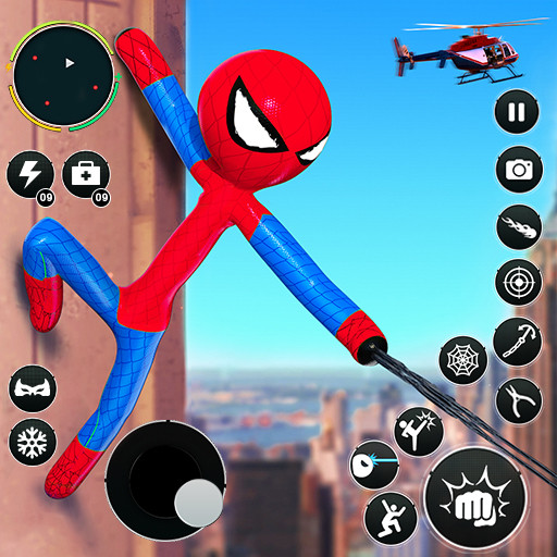 Spider Stickman Hook APK برای دانلود اندروید