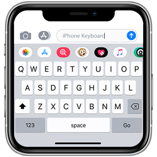 دانلود برنامه iPhone Keyboard برای اندروید مایکت