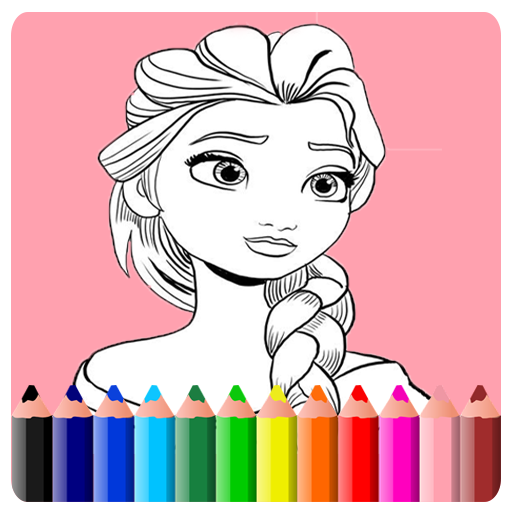 دانلود بازی Princess Coloring Drawing Game برای اندروید مایکت