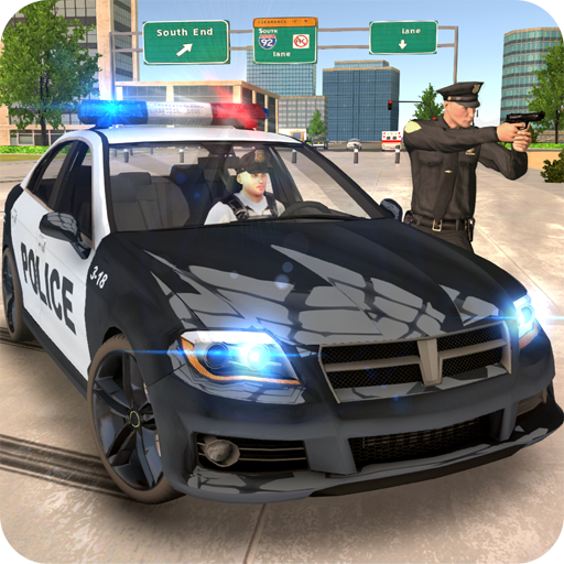 police drift car driving simulator game