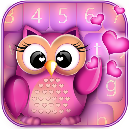 دانلود برنامه Cute Owl Keyboard Changer برای اندروید مایکت