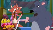 انیمیشن جوجه کوچولوها و روباه بدجنس - فصل ۱ - قسمت ۵۳ - فاضلاب