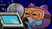 انیمیشن گربه تقلبی - فصل ۱ - قسمت ۲۸ - جعبه ی گربه ای ترسناک