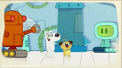 انیمیشن سگ عاشق کتاب است - فصل ۱ - قسمت ۱ - سگ هیولاها را دوست دارد