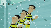 انیمیشن دالتون ها - فصل ۱ - قسمت ۹ - دالتون ها در برف فرار می کنند