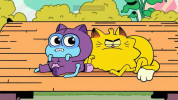 انیمیشن گربه تقلبی - فصل ۱ - قسمت ۴۷ - خورد کردن نان