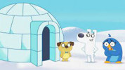 انیمیشن سگ عاشق کتاب است - فصل ۱ - قسمت ۱۲ - سگ عاشق هیولاهای برفی است