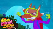 انیمیشن جوجه کوچولوها و روباه بدجنس - فصل ۱ - قسمت ۱۰ - زیر دریا