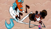 انیمیشن دختر ماه مارول و دایناسور شیطان - فصل ۱ - قسمت ۱۴ - جزیره کانی، عزیزم!