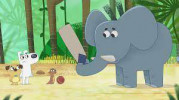 انیمیشن سگ عاشق کتاب است - فصل ۱ - قسمت ۲۸ - سگ عاشق فیل ها است