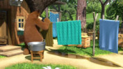 انیمیشن ماشا و خرس - فصل ۱ - قسمت ۱۸ - شستشوی بزرگ