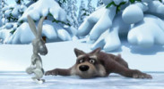 انیمیشن ماشا و خرس - فصل ۱ - قسمت ۱۰ - مهمانی روی یخ