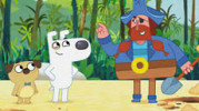 انیمیشن سگ عاشق کتاب است - فصل ۱ - قسمت ۱۹ - سگ عاشق دزدان دریایی است