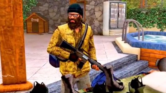  استریم جی‌تی‌ای ۵: زندگی جدید - حسین ‌ای‌جی جی‌تی‌ای - فصل ۱ - هر سه شخصیت بین زامبی های وحشی گیر کردن