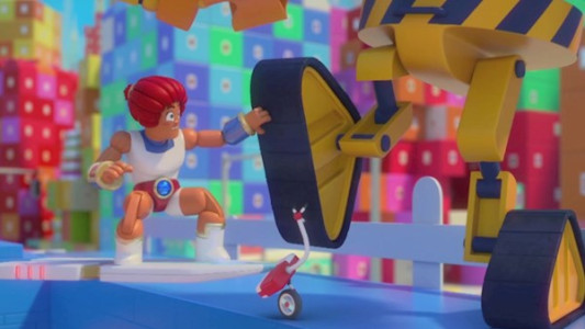 انیمیشن نادی کارآگاه شهر اسباب بازی ها - فصل ۱ - قسمت ۴۹ - ۵۰ - قضیه ترکیدن توپ بامپی