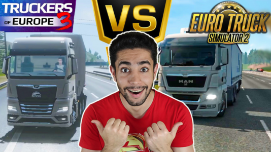  استریم شبیه‌ساز کامیون ۳ - کیکسیتاتور - فصل ۱ - مقایسه خفن truckers of Europe ۳ و  یورو تراک ۲