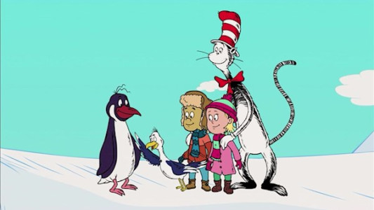 انیمیشن گربه کلاه به سر - فصل ۱ - قسمت ۲۱ - مسابقه پنگوئن‌ها