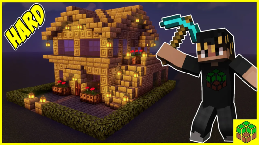  استریم ساخت و ساز در ماینکرفت - اودی ارنجی - خانه‌های سخت - آموزش ساخت خانه ویلایی سخت