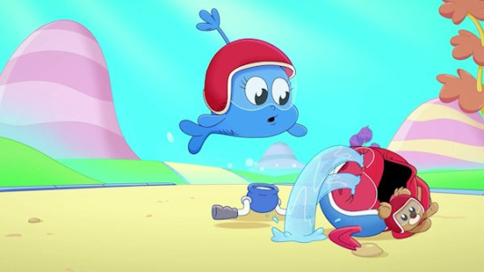 انیمیشن دکتر سوز ماهی قرمز، ماهی آبی - فصل ۱ - قسمت ۳ - خطرناک/ایمن + داخل/خارج + اولین/آخرین