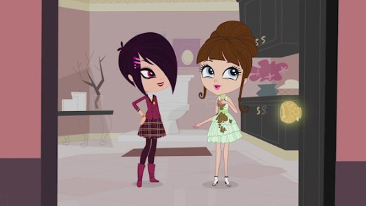 انیمیشن فروشگاه لوازم حیوانات خانگی - فصل ۱ - قسمت ۲۳ - در گیر کرده