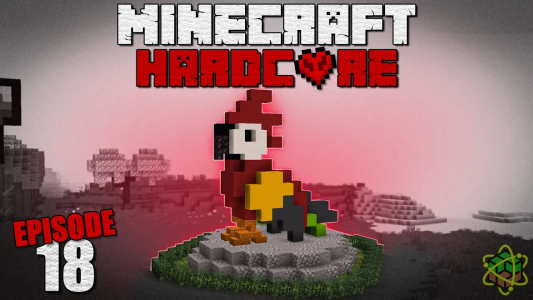  استریم ماینکرفت: هاردکور ۱.۲۰ - اودی ارنجی - فصل ۱ - مجسمه بزرگ طوطی ساختیم