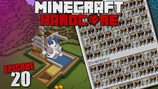  استریم ماینکرفت: هاردکور ۱.۲۰ - اودی ارنجی - فصل ۱ - با این فارم چهار نوع چوب بدست آوردیم