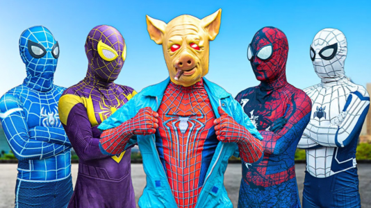  استریم مرد عنکبوتی: مایلز مورالز ۲ - حاسیخان - فصل ۱ - مردعنکبوتی نبرد در دامنه نفرین و گمراهی اسپایدر من