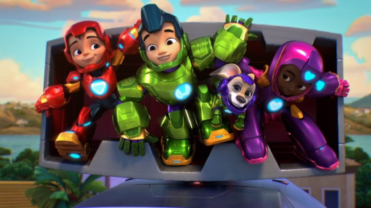 انیمیشن مرد آهنی و دوستان شگفت‌انگیزش - فصل ۱ - رفقای آهنی وارد می‌شوند / ماجراجویی تخم مرغی عالی آمادئوس چو