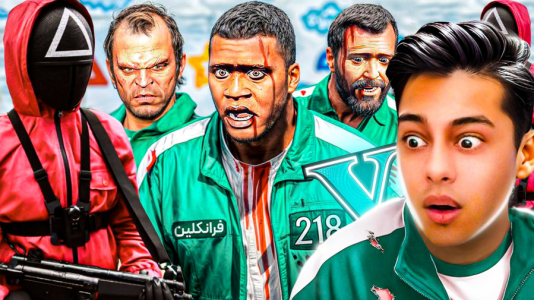  استریم جی‌تی‌ای ۵: داستانی ۴ - احسان باکستر - فصل ۱ - اسکویید گیم