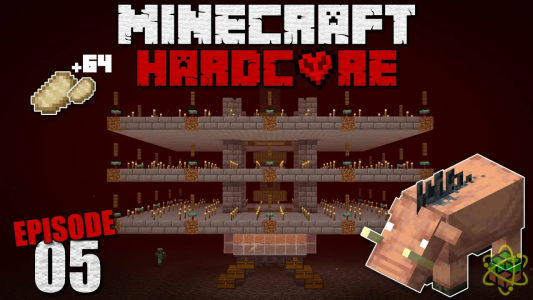  استریم ماینکرفت: هاردکور ۱.۲۰ - اودی ارنجی - فصل ۱ - دیگه از غذا بی‌نیاز شدیم با این فارم سه طبقه