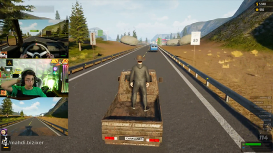  استریم انواع بازی - مهدی بیزیکسر - فصل ۱ - شروع زندگی جاده‌ای