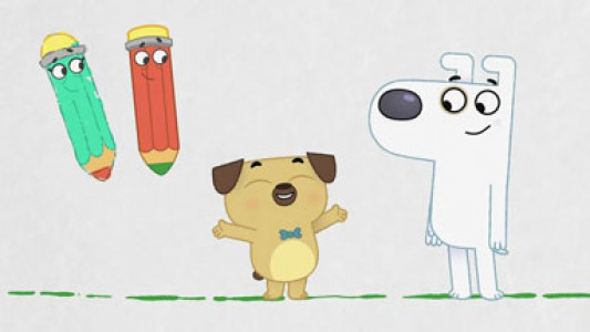 ۳-سکانسی از انیمیشن سگ عاشق کتاب است