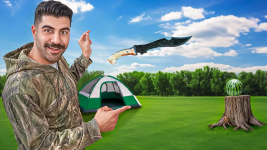 سریال چالش ساخت وسایل کمپینگ - ممدکرفتر - فصل ۱ - چطور یک چاقوی کمپینگ  بسازیم؟