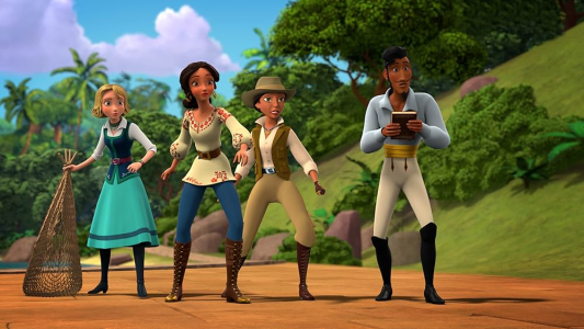 انیمیشن پرنسس النا - فصل ۱ - قسمت ۷ - یابندگان جهنده