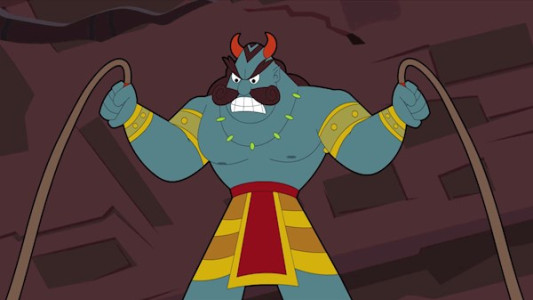 انیمیشن سینگهام کوچک - فصل ۱ - قسمت ۳۳ - سینگهام کوچولو و کریشنا مبارزه برای آمبیزکونگ قسمت دوم