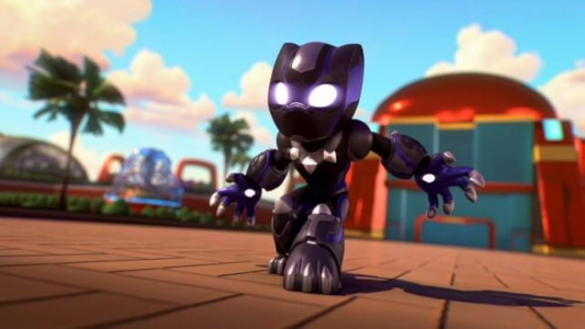 انیمیشن مرد آهنی و دوستان بی نظیرش - فصل ۱ - آهنگ اولتران / پلنگ سیاه و ربات