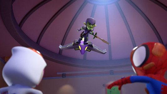 انیمیشن اسپایدی و دوستان شگفت انگیزش - فصل ۱ - قسمت ۱۵ - راهزن روی پل