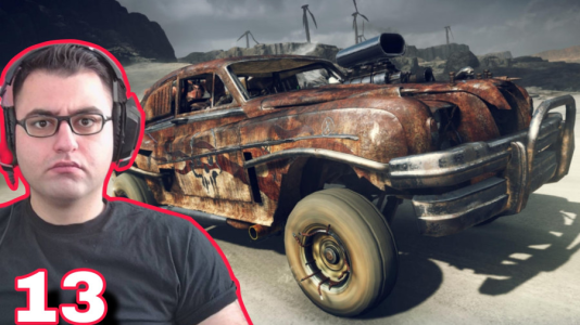  استریم مد مکس - شایگان ام ۲ - فصل ۱ - گیم‌پلی بازی جهان باز مدمکس جاده خشم