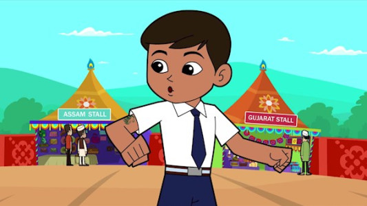 انیمیشن سینگهام کوچک - فصل ۱ - قسمت ۳۳ - سینگهام کوچولو و کریشنا مبارزه برای آمبیزکونگ قسمت اول