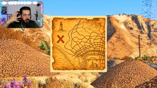  استریم جی‌تی‌ای ۵: زندگی جدید - حسین ‌ای‌جی جی‌تی‌ای - فصل ۱ - بزرگترین گنج طلا مخفی