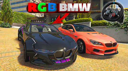 استریم جی تی ای ۵: تست ماشین - یاسین اس جی - فصل ۱ - اولین ماشین BMW RGB دنیا رو خریدم