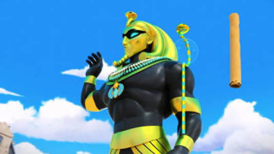 انیمیشن ماجراجویی در پاریس : افسانه دختر کفشدوزکی و گربه سیاه - فصل ۱ - قسمت ۳ - فرعون