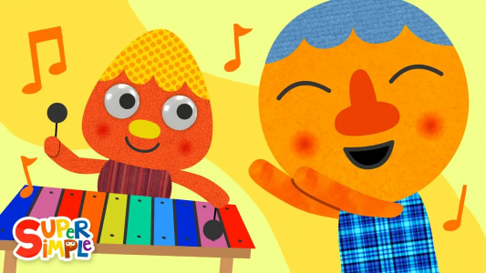 ۳-سکانسی از انیمیشن سوپر سیمپل - ترانه‌های کودکانه