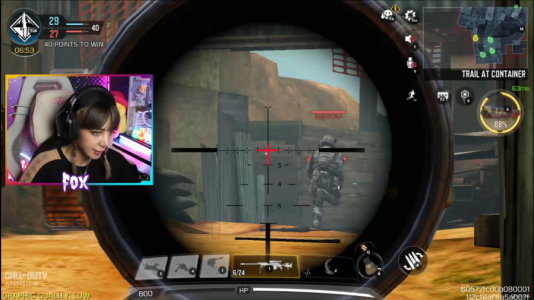  استریم کال آف دیوتی موبایل - شادی فاکس - فصل ۱ - چالش اسنایپر!