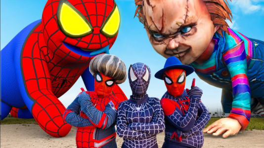  استریم مرد عنکبوتی: مایلز مورالز ۲ - حاسیخان - فصل ۱ - مردعنکبوتی نبرد و اسپایدرمن مبارزه با اشرار