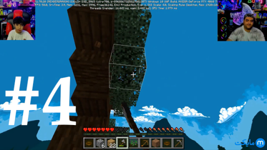  استریم ماینکرفت دوبعدی با رایبد - پرهام گیم پلی - فصل ۱ - قسمت ۴