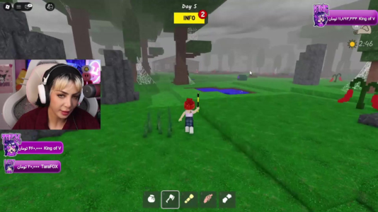  استریم بازی‌های ماجراجویانه در روبلاکس - شادی فاکس - فصل ۱ - ۹۹شب در جنگل ۲