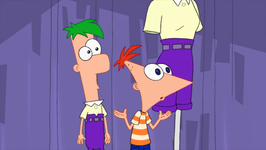 انیمیشن فینیس و فرب - فصل ۱ - فرار روی صحنه مد / من جیغ می‌زنم، تو جیغ می‌زنی